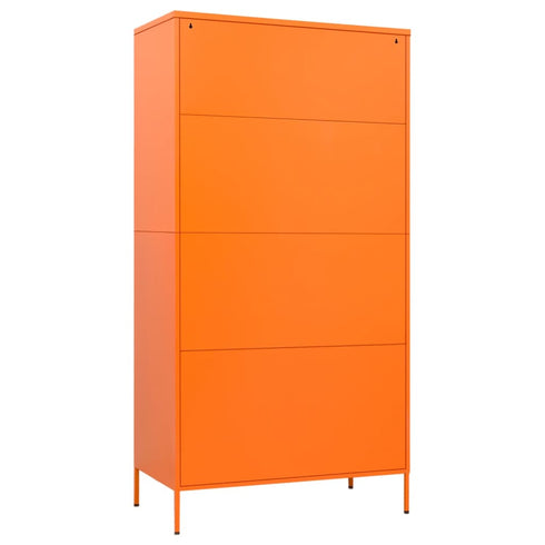 Lady Jillian -  Wardrobe Orange 90x50x180 cm Steel